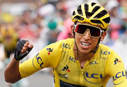 El virtual triunfo de Egan Bernal en el Tour de Francia, a falta del paseo en París, era la pieza que le faltaba al rompecabezas del ciclismo en Colombia. (EFE)