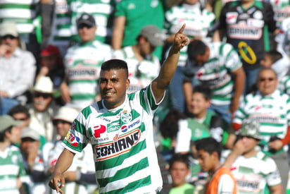 Santos Laguna recordó hoy la celebración de cumpleaños de su exdelantero Daniel Ludueña. (EL SIGLO DE TORREÓN)