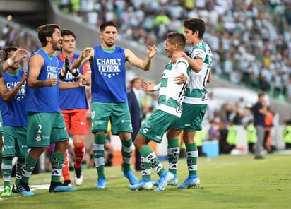 El canterano de Santos, Adrián Lozano, tuvo una destacada actuación ante Bravos. (JESÚS GALINDO)