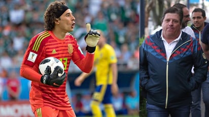 El regreso de Guillermo Ochoa al América es viable, aseguró el técnico Miguel Herrera. (ESPECIAL/ARCHIVO)