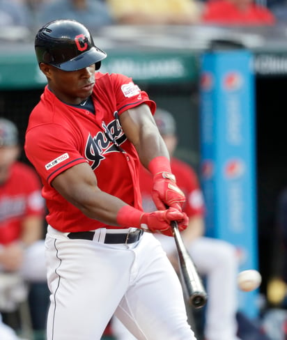 Yasiel Puig bateó de 4-2 con dos producidas y una anotada, en la victoria de los Indios 7-3 sobre Angelinos.