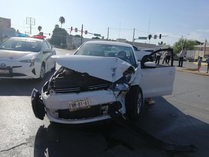 El accidente ocurrió alrededor de las 9:30 horas. (EL SIGLO DE TORREÓN)