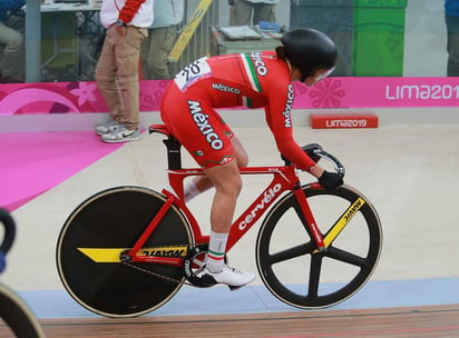 Yareli Salazar sumó 162 puntos en la prueba de Omnium y finalizó en segundo lugar, 36 unidades abajo de la primera posición.