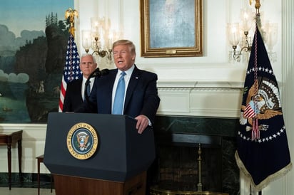 En un mensaje desde la Casa Blanca el lunes, Trump condenó los tiroteos del fin de semana en Texas y Ohio declarando que se trató de “ataques nefastos” y “crímenes contra toda la humanidad”. (EFE)