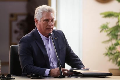 El presidente de Cuba, Miguel Díaz-Canel, aseguró este martes que el bloqueo a los bienes estatales del Gobierno de Venezuela en Estados Unidos es un 'robo' y un 'ensañamiento brutal'. (ARCHIVO)