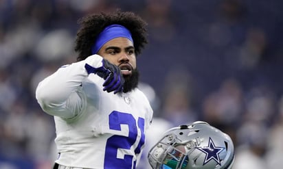 Ezekiel Elliott ha jugado tres temporadas con los Vaqueros de Dallas. (ARCHIVO)