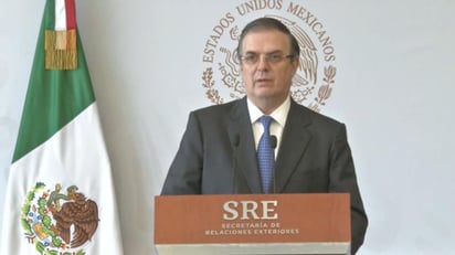 El canciller de México, Marcelo Ebrard ofreció una conferencia de seguimiento a las redadas en Misisipi y el tiroteo en El Paso, Texas. (ESPECIAL)