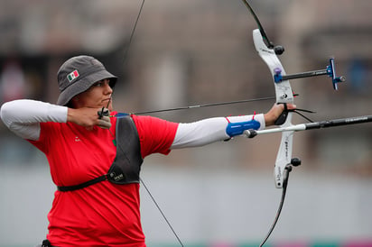 La arquera Alejandra Valencia ganó ayer la medalla de oro número 37 para México, en Lima 2019. (AP)