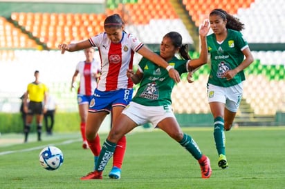 Las 'esmeraldas', lograron salir de la zona baja en la clasificación de la Liga Mx Femenil. (CORTESÍA)