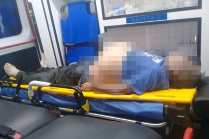 Un hombre de la tercera edad murió camino a un hospital de Matamoros, Coahuila.