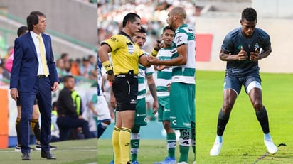 Tras la expulsión de Matheus Dória durante el duelo con el Puebla, el técnico de Santos Laguna anunció que será Félix Torres quien tome su lugar el próximo domingo ante Necaxa. (ARCHIVO/ESPECIAL) 