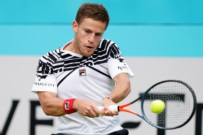 Diego Schwartzman avanzó a los octavos de final tras derrotar 6-4, 6-2 a Radu Albot. (ARCHIVO)