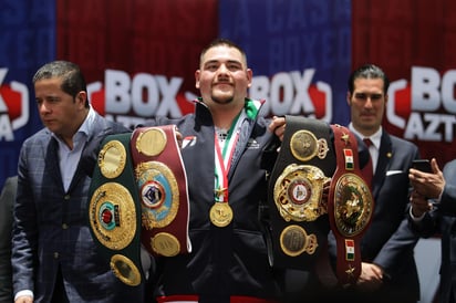 Andy Ruiz Jr. quiere que la revancha ante Anthony Joshua se celebre en los Estados Unidos, en vez de Arabia Saudita. (ARCHIVO)