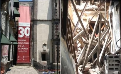 El Museo de la Estampa, está ubicado junto al templo Santa Veracruz. (EL UNIVERSAL)