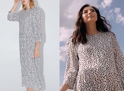 El vestido del verano, marca Zara, que muchos han criticado y otros celebrado por su diseño. (INTERNET)