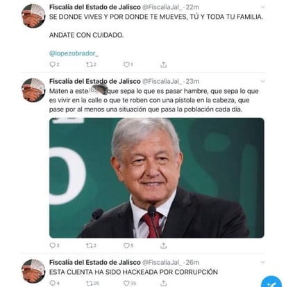 No es la primera vez que el mandatario recibe amenazas. En abril, en Guanajuato, una manta apareció con un presunto mensaje de 'El Marro', quien advirtió al Presidente que continuará la violencia ante la presencia de militares y marinos. (ESPECIAL)