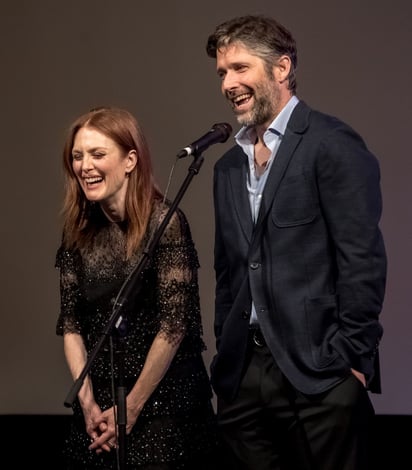 Felices. Julianne Moore y su esposo Bart Freundlich han trabajado juntos en diversos proyectos.