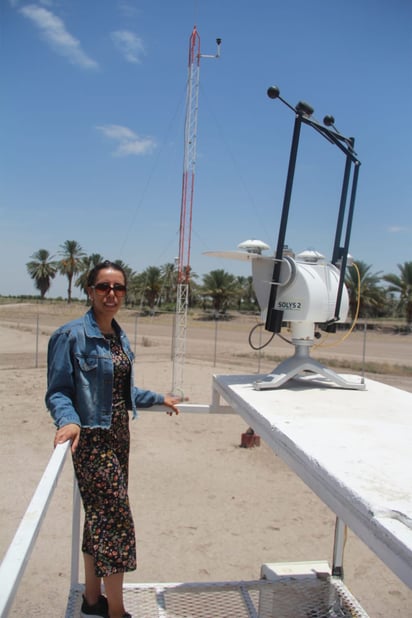 Reactivarán estación solarimétrica en la Facultad de Agricultura y Zootecnia de la UJED. (EL SIGLO DE TORREÒN/EDITH GONZÁLEZ)