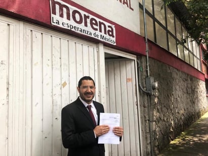 El senador Martí Batres presentó ante la Comisión Nacional de Honestidad y Justicia de Morena una queja contra el proceso interno del grupo parlamentario para determinar a los integrantes de la Mesa Directiva del Senado de la República. (TWITTER)