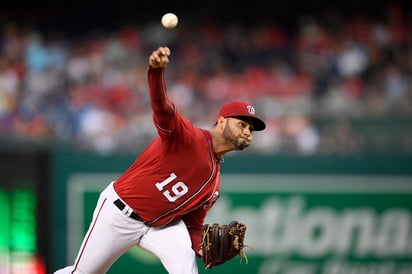 Aníbal Sánchez permitió un hit y aceptó dos carreras (una limpia) en la victoria de Nacionales 9-3 sobre los Cachorros de Chicago.