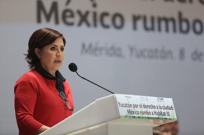  El equipo de defensa de la exsecretaria de Desarrollo Social, Rosario Robles, presentará este martes una queja formal ante la Comisión Interamericana de Derechos Humanos (CIDH) por los actos del juez de control que la sujetó a prisión preventiva justificada. (ARCHIVO)