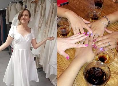 Quería una fiesta de boda, sin la necesidad de casarse de verdad. (INTERNET)