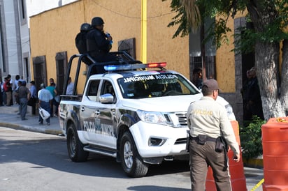 En lo referente a seguridad pública municipal de Lerdo, José Abraham Flores Luna dijo que han trabajado con la proximidad social. (EL SIGLO DE TORREÓN)