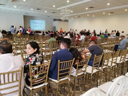 México Libre no logró reunir el registro de 300 ciudadanos del Distrito 05, por lo que harán nueva Asamblea Distrital a finales del presente mes. (EL SIGLO DE TORREÓN)