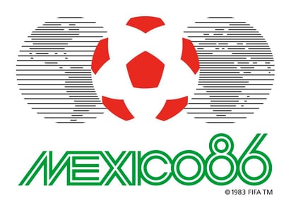 El logo del Mundial de México 86 derrotó en la votación al de Sudáfrica 2010. (CORTESÍA)