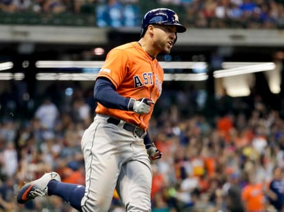 Los Astros se impusieron en el primero de una serie de dos encuentros ante los Cerveceros. (AP)