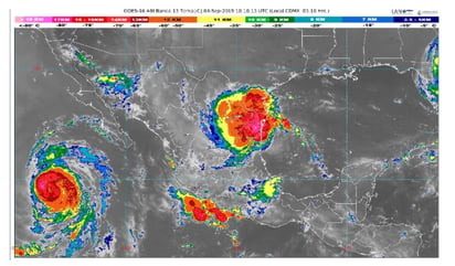 Esta madrugada, Fernand se ubicaba a 155 kilómetros al este-sureste de La Pesca, y a 190 al noreste de Tampico, en Tamaulipas. Se desplaza al oeste a seis kilómetros por hora, con vientos sostenidos de 85 kilómetros por hora y rachas de 100 kilómetros por hora. (TWITTER)