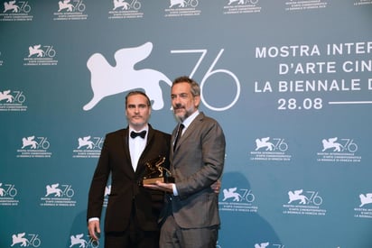 Premio. La película Joker de Todd Phillips se alzó con el León de Oro, el máximo galardón de la Mostra.