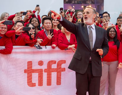 Tom Hanks vive un ‘infierno’ en rodaje. (AP)