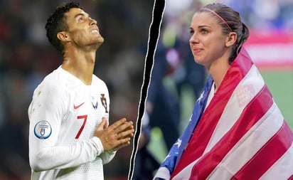 Alex Morgan habló con una revista sobre sus impresiones del caso de violación que se le imputa a 'CR7' (ARCHIVO)