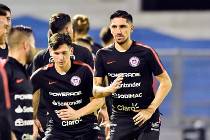 El futbolista de Santos Laguna, Diego Valdés, podría tener minutos ante Honduras. (ARCHIVO) 