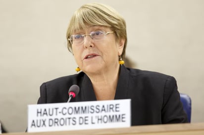 La Alta Comisionada para los Derechos Humanos de la ONU, Michelle Bachelet, afirmó el lunes que millones de venezolanos continúan sufriendo violaciones. (EFE)