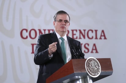 El titular de Relaciones Exteriores aseguró que México no discutirá un acuerdo de Tercer País Seguro pese a las presiones de Estados Unidos. (ARCHIVO)