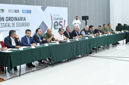 El mandatario estatal destacó los logros obtenidos en la seguridad, que colocan a Coahuila como un modelo a seguir en el país. (FERNANDO COMPEÁN)