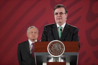 Ebrard Casaubón señaló que en el encuentro, pidió a Estados Unidos como prioridad congelar el tráfico de armas por la frontera de ambos países. (ARCHIVO)