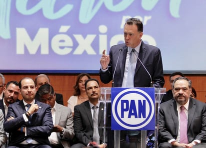 El Partido Acción Nacional (PAN) en el Senado de la República pidió hoy al presidente Andrés Manuel López Obrador respetar al Congreso de la Unión, luego de expresiones como “farsantes” que ha hecho contra legisladores de oposición. (ARCHIVO)