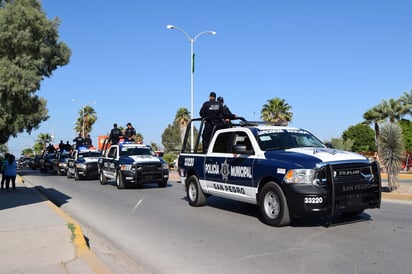 La alcaldesa recordó que la corporación se recibió con 18 elementos y un equipo desmantelado. (EL SIGLO DE TORREÓN/MARY VÁZQUEZ)