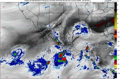 Las lluvias se esperan en las próximas horas. (CORTESÍA)