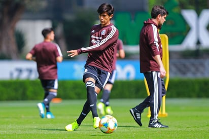 La Selección Mexicana entrenó ayer a doble sesión en el Centro de Alto Rendimiento de la Federación Mexicana. (CORTESÍA) 