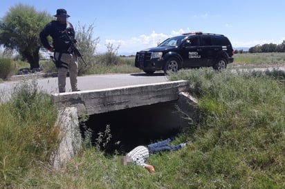 Localizan cadáver en arroyo de San Pedro, el cuerpo ya era devorado por algunos animales. (EL SIGLO DE TORREÓN)