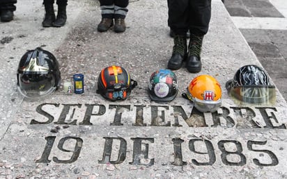 El 19 de septiembre se conmemora los desastres sísmicos que han marcado a México en los años 1985 y 2017. (ARCHIVO)