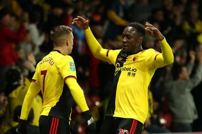 Watford eliminó este martes al Swansea de la Copa de la Liga al vencerles por 2-1 en Vicarage Road. (CORTESÍA)