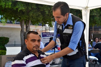 Omar Varela Ontiveros, coordinador de Brigadas, dijo que estas actividades son de lunes a viernes. (CORTESÍA)