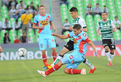 Santos Laguna ha participado en la Copa Libertadores en el 2004 y 2014, quedando eliminados en Octavos de Final. (ARCHIVO)