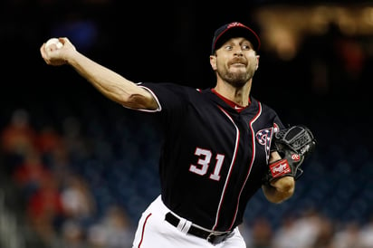 El estelar Max Scherzer finalizó la temporada con marca de 11 ganados y 7 perdidos, con efectividad de 2.92. (AP)