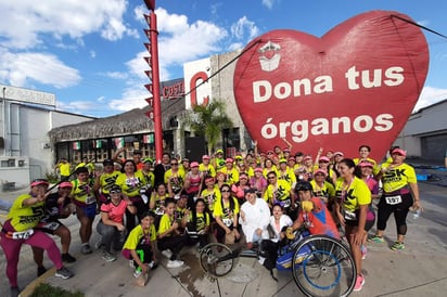 Familias enteras tomaron conciencia sobre los trasplantes.